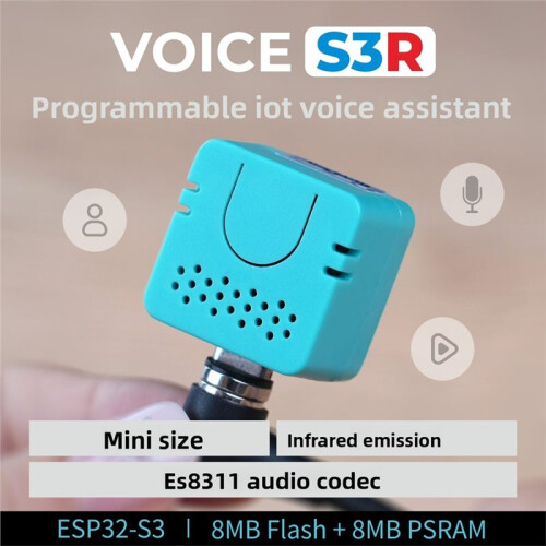 For M5Stack VoiceS3R  Speaker Dev Kit for Home Assistant Voice Control Programmable IoT Interaction Controller 2