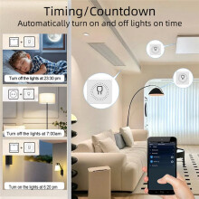 Module Relais WiFi à Contact Sec 1 Canal, 100-240 V CA, Activé par L'Application Tuya Life