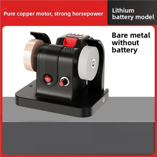 Double Grinding Wheel Sharpener Grinding Wheel Machine Household Grinding, Rust Removal & Polishing Tool Sharpener 2