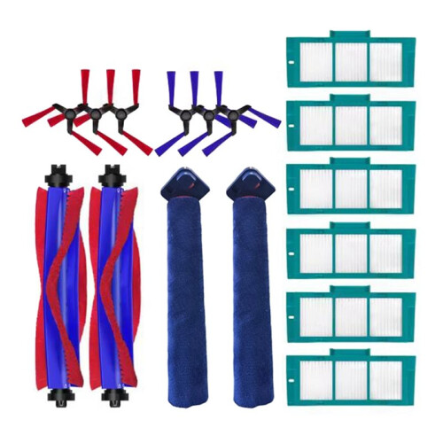 Replacement Parts Compatible for  Spot+ Scrub AI Accessories Main Brush Rolling Mop Filter Side Brush