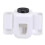 Toothbrush Holder Wall-Mounted with Double Slots, Toothpaste Dispenser and Squeezer Set,Bathroom Organizer Accessories A 1