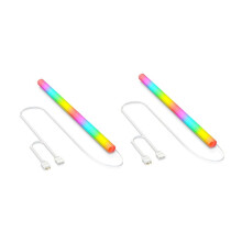 2 STUKS ARGB Siliconen Buishuls voor Waterkoelradiatoren, 5V 3PIN Lichtgevende Zachte Buisvest, Computer ARGB Decoratie A