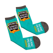 (4 UK-8 UK, Green) Heinz Unisex Adult Baked Beans Socks