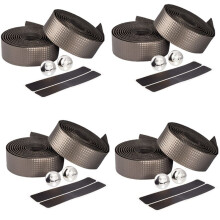 Breathable Carbon Pattern Bicycle Road Bike Straps Anti-Slip Shock-Absorbing Carbon Pattern Handlebar Tape As Shown