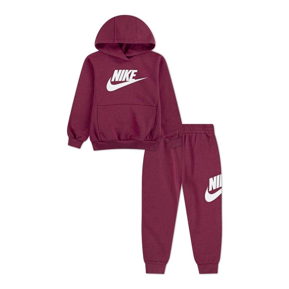 Nike (24 Months, Beet ) Baby Girls Fleece Tracksuit Red