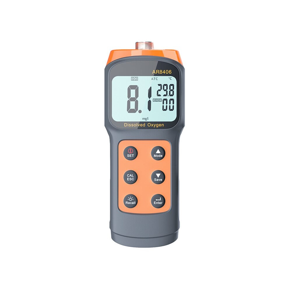 Saudism Sensor Aquaculture Dissolved Oxygen Meter, Portable Water Quality Tester, Oxygen Content Detector For Tanks, Lakes