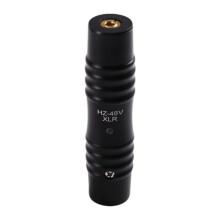 48V 3-Pin XLR auf 3,5MM Kondensatormikrofonverstärker, Kondensatormikrofon-Phantomspeisungsadapter, 3-Pin XLR auf Mikrofonadapter