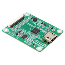 Adaptateur RGB888 Vers Compatible, Prend en Charge les Entrées RGB888 (24 Bits) et 6 Bits et Dispose D'un Connecteur D'Entrée Double Mode.