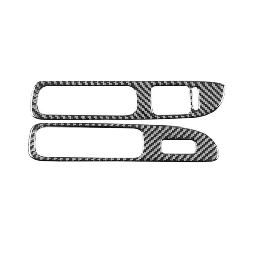 Window Lift Control  Panel Cover Trim Carbon Fiber for   1996-2000 Accessories