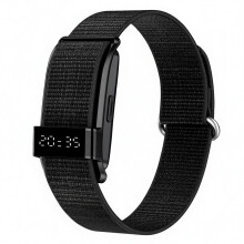 Bracelet Waterproof Fitness Tracker Heart Rate Blood Oxygen Sleep Monitor Female Health Reminder Band Black