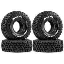 1,9" RC Crawler Banden Antislip Modderbanden Zware Rubberbanden voor 1/10 RC Crawler TRX4 TRX6 SCX10 Gen8 RS565