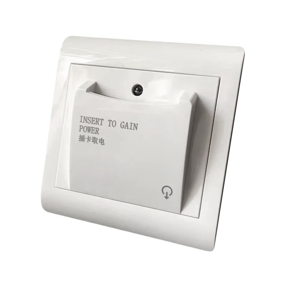 Hotel Saving 86 Type Magnetic Card Insert For Power 8800W 40A Three With 15S Delay Power Socket 6031444482446