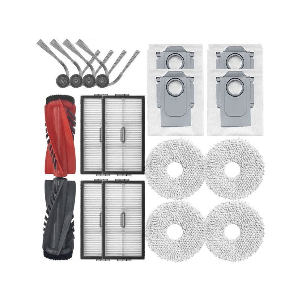 Fit For Qrevo Curv 2 Pro / Qrevo Curvx / Qrevo Edget /S9 Maxv Slim /Saros 10R Brush Hepa Filter Mop Bag Parts 6033240998688