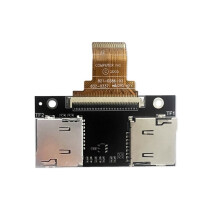 2-Port-/Dual-TF-/für Micro--Kartenadapter für Video/für Classic Geräte der 5., 6. und 7. Generation