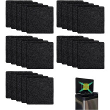 Lot de 25 Recharges de Filtres Anti-Odeurs pour Poubelles et Composteurs EKO, Désodorisant au Charbon Actif