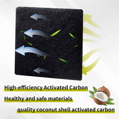 25 Pack Trash Can Odor Absorbing Filter Refills for EKO Garbage Cans and Compost Bin, Activated Charcoal Deodorizer 2