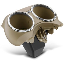 21968004148K67 Car Dual Cup Holder Drink Cup Holder for CLS C219 CLS55 CLS63 2006-2011 Beige