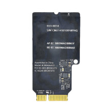 Carte Réseau Wi-Fi BCM94360CD Double Bande 2,4 GHz/5 GHz 1750 Mbit/S BT4.0 pour A1418 A1419 (2013-2014) pour Hackintosh