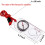 1set/6pcs Directional Compass in Bulk, with Tilted Magnifying Glass Ruler and Scale, Suitable for Class Gifts 6