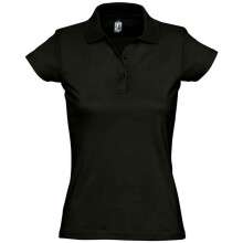 (XXL, Deep Black) SOLS Womens/Ladies Prescott Jersey Polo Shirt