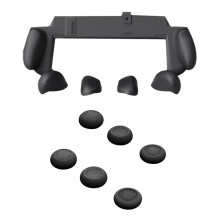 For Switch2 Case Plastic Grip Protective Shell+Joystick Caps Kit for Switch2 NS2 Grip Case Dust-Proof Cover A