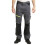 Lee Cooper (40R, Grey/Black) Lee Cooper Mens Reflective Holster Pocket Work Cargo Trousers 1