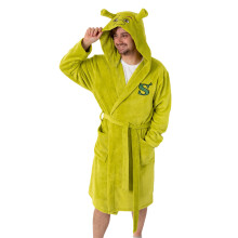 (M, Green) Shrek Unisex Adult Hooded Robe