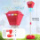 Outdoor Automatic Bubble Machine with Sound Light USB Charging Streetlight Bubble Maker for Party Wedding Red 5