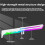 ARGB 5V 3PIN  Card Bracket Adjustable ARGB AURA SYNC Computer  Card GPU Bracket Stable Support Black 7