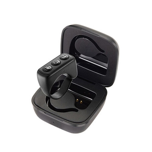 Remote Page Turner Fingertip Video Controller - Remote Control Scrolling Accessory Black