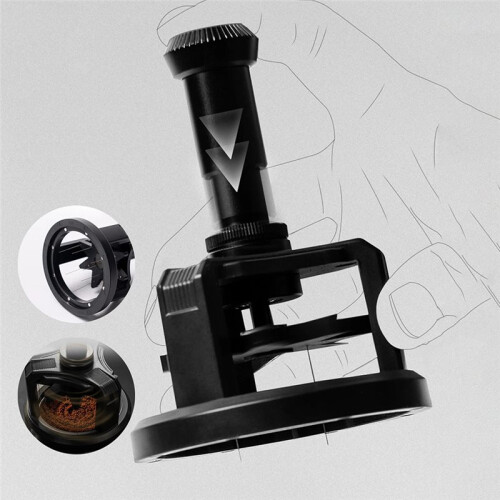 Automatic Rotating WDT Tool Espresso Needle Distributor Coffee Accessories,Anti-Clumping Coffee Grinder Accessory 53mm 2