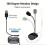 Omnidirectional USB Gooseneck Microphone with Volume Control & Mute Button Plug& for Streaming  Computer, Laptop 6