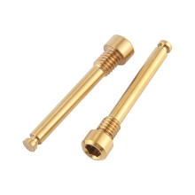 M4 Titanium Bolts for Bicycle Disc Brake Pad Threaded Pin Inserts Screw for XT R XT Hydraulic Disk Caliper-Golden