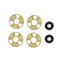 Blank Audio Cassette Tape for DIY Music Recording Aluminum Reel to Reel Blank Cassette Gold