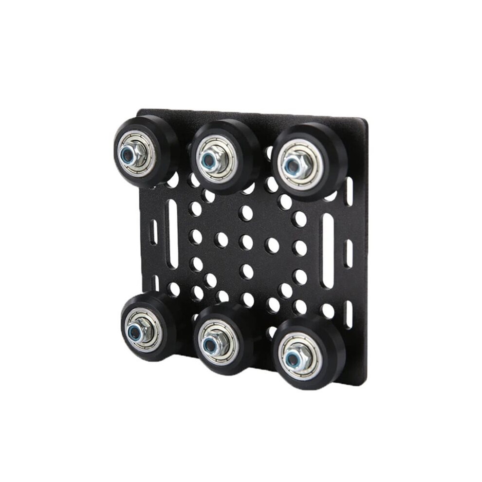 Photos - Other Hand Tools 2PCS 3D Printer Parts 4040 V-Slot Gantry Plate Set 2040 V Wheel POM Kit European Standard Gantry Plate Pulley Block 2020