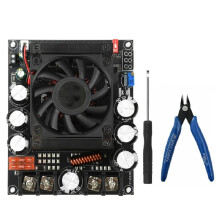 Step- Power Module 8-32V to 55V 12-60V to 90V 96% Efficiency Fan Cooling High Current 50A for Amp/Industrial 3000W