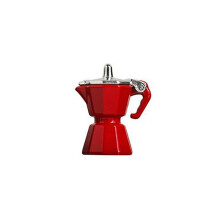 Miniature Scene Toy Simulation Coffee Pot Doll House Coffee Utensils Model for Children Red