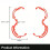 For  Avata 360 Propeller Guard Protective Bumper,AntiScratch Propeller Blade Protector Cage,Durable Prop Guard Orange 10