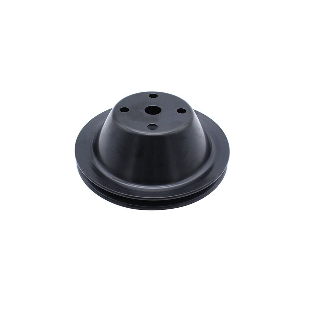 Steel Single- 6.3" Od Long Water Pump Pulley For Chevy Sbc 262 265 267 283 302 305 307 327 350 400 6032368557296