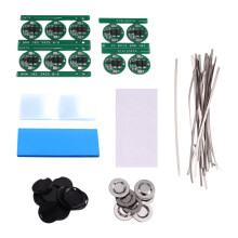 10Set 18650 Li-Ion Universal Dual MOS Protection Board 18650 Cylindrical Li-Ion Cell BMS Battery Protection Board