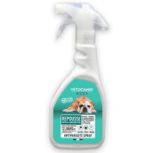 VETOCANIS Spray gegen Flöhe, Zecken und Mücken - Für Hunde - 500 ml