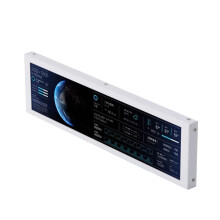 Turing 8.8Inch IPS Type-C Secondary Monitor - Display Case for CPU, GPU, RAM Monitoring with USB Interface White