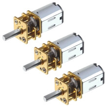 N20 Micro Metal Gear Motor 3V Gear Wheel Gear Motor 30RPM Miniature Motor Electric Screwdriver Motor