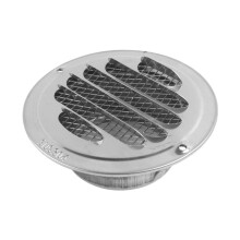 80mm Stainless Steel Air Vent Grille Insect Protection Home Exterior Wall Ducting Ventilation Tools Exhaust Hoods