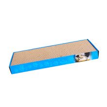 2 pezzi tappetini da graffio per gatti 51,7x21,4x5,3 cm con scatola