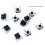 5PCS for   SP Left and Right Trigger Button   Sp NDS L R Key Micro 4