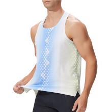 Men'S Running Tank Tops Breathable Vests Quick Dry Sleeveless Shirt Workout Tank Top Turquoise XL