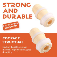 2 PCS 5033F5 5033E8 for 508 C5 Front Cushion Buffer Block Rubber Buffer
