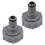 P6H1419 Adaptador de Conector de Dreno de Mangueira de 1,25 Polegadas para Piscina acima Do Solo - Pacote com 2 Unidades 1
