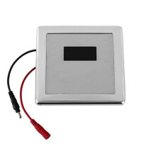 Valvola di Scarico A Induzione per WC DC6V, Sensore A Infrarossi Automatico per Orinatoio/Feci, Elettrovalvola A Induzione per Orinatoio, Accessori